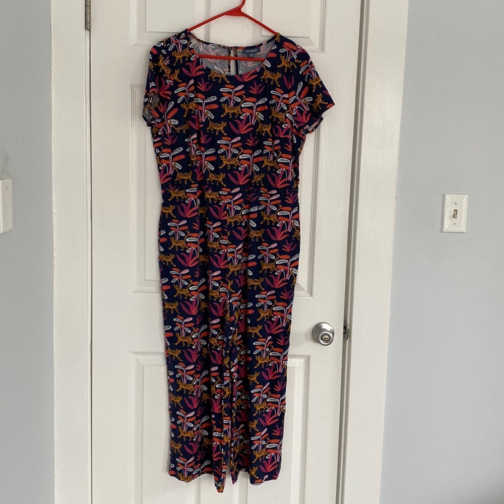 ModCloth Bold Notion Tiger Jumpsuit